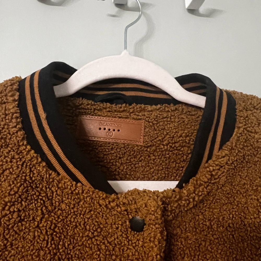 Brown and Black Varsity Jacket - Picture 2 of 7